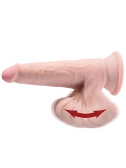 King Cock - Plus 3D Dildo Sfere Oscillanti 20.3 Cm - KING COCK PLUS - Dildo Realistici | erosidea.com