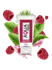 Aqua Travel - Lubrificante A Base Acqua Al Gusto Di Lampone Selvatico - 50 Ml - AQUA TRAVEL - Aromatizzati e Commestibili | erosidea.com