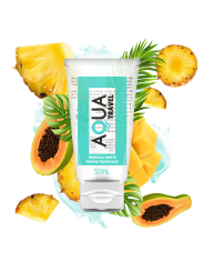 Aqua Travel - Lubrificante A Base Acqua Frutti Tropicali - 50 Ml - AQUA TRAVEL - Aromatizzati e Commestibili | erosidea.com