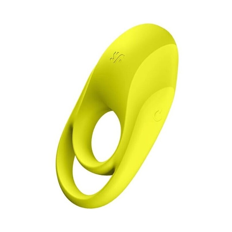 Satisfyer - Vibratore Ad Anello Duo Spettacolare Giallo - SATISFYER RING - Anelli Fallici | erosidea.com