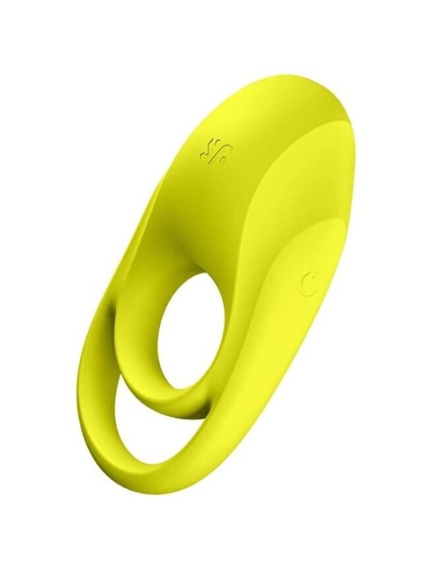 Satisfyer - Vibratore Ad Anello Duo Spettacolare Giallo - SATISFYER RING - Anelli Fallici | erosidea.com