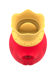 Intense - Stimolatore Del Clitoride 10 Frequenze Di Leccata E Aspirazione - Red - INTENSE - Succhia Clitoride | erosidea.com