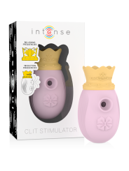 Intense - Stimolatore Del Clitoride 10 Frequenze Di Leccata E Aspirazione - Rosa - INTENSE - Succhia Clitoride | erosidea.com
