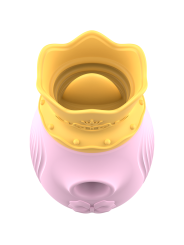 Intense - Stimolatore Del Clitoride 10 Frequenze Di Leccata E Aspirazione - Rosa - INTENSE - Succhia Clitoride | erosidea.com