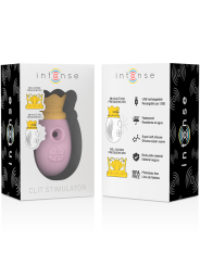 Intense - Stimolatore Del Clitoride 10 Frequenze Di Leccata E Aspirazione - Rosa - INTENSE - Succhia Clitoride | erosidea.com