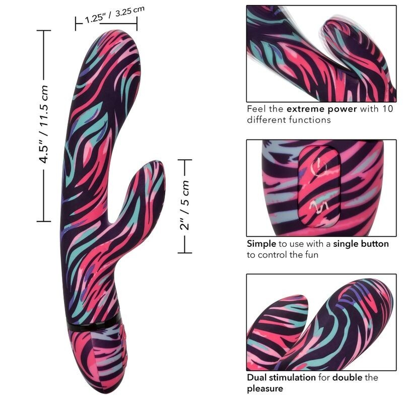 Vibratore Doppio Menage A Moi California Exotics - CALIFORNIA EXOTICS - Magic Wand | erosidea.com