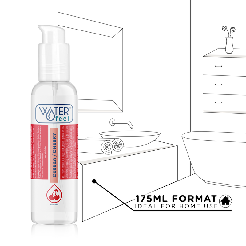 Waterfeel - Lubrificante Alla Ciliegia 175 Ml - WATERFEEL - Aromatizzati e Commestibili | erosidea.com