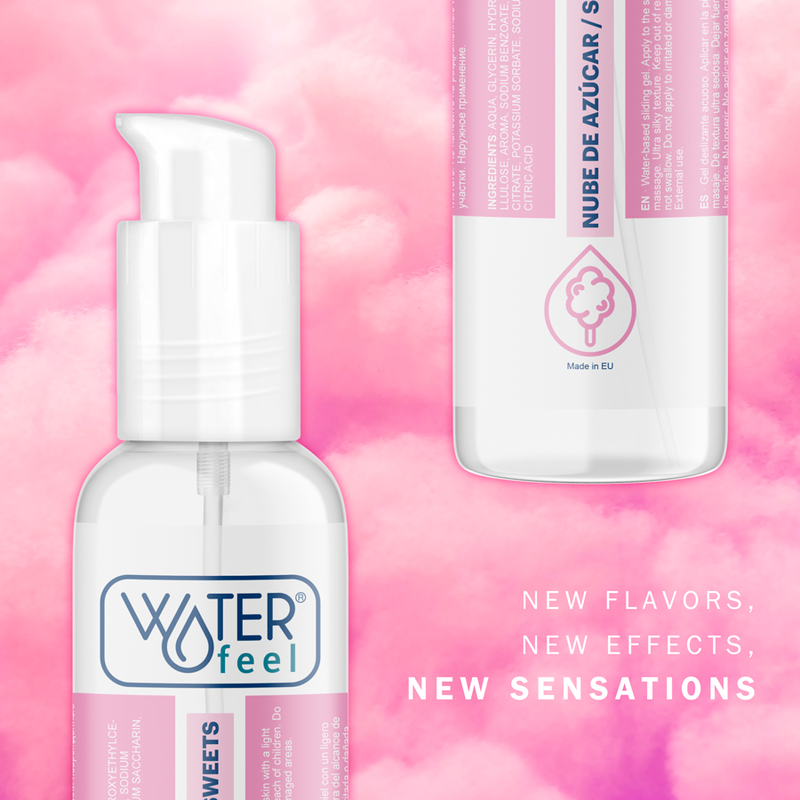Waterfeel - Lubrificante Nuvola Di Zucchero 175 Ml - WATERFEEL - Aromatizzati e Commestibili | erosidea.com