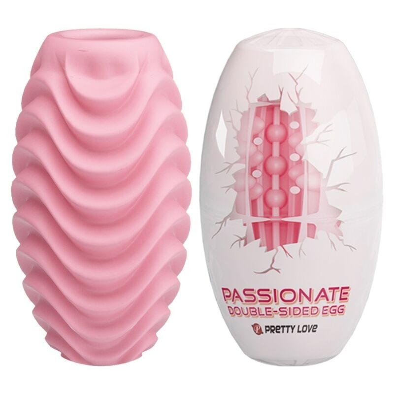 Masturbatore Uovo A Doppia Faccia Rosa - PRETTY LOVE MALE - Masturbatori Mini | erosidea.com