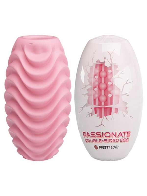 Masturbatore Uovo A Doppia Faccia Rosa - PRETTY LOVE MALE - Masturbatori Mini | erosidea.com