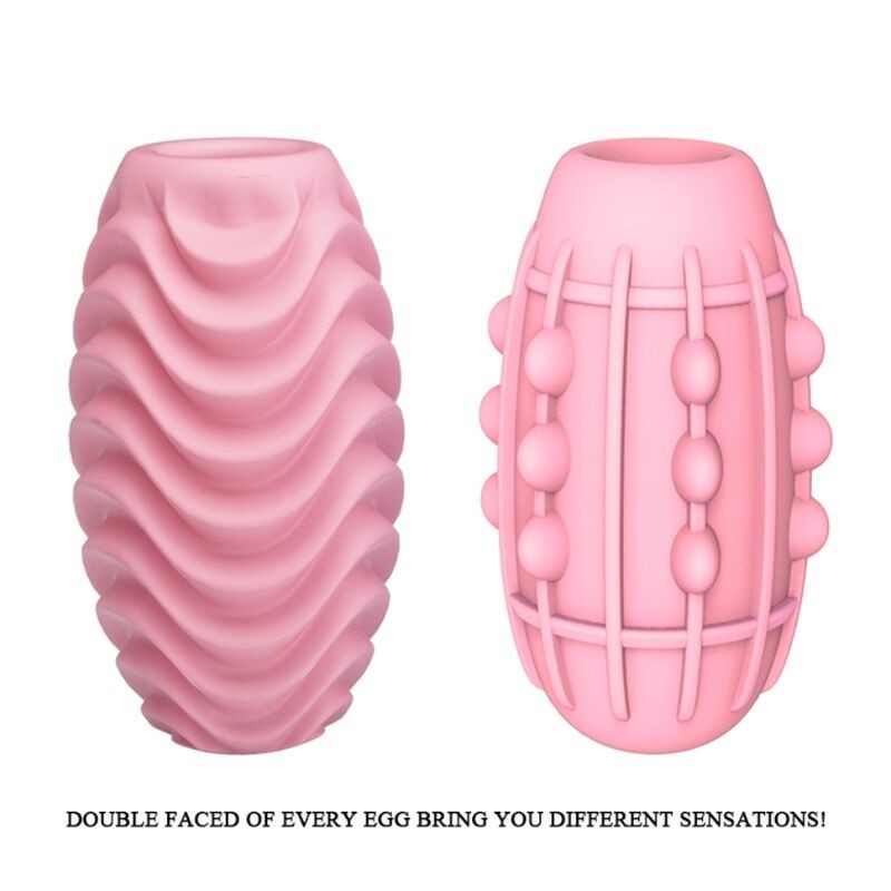 Masturbatore Uovo A Doppia Faccia Rosa - PRETTY LOVE MALE - Masturbatori Mini | erosidea.com