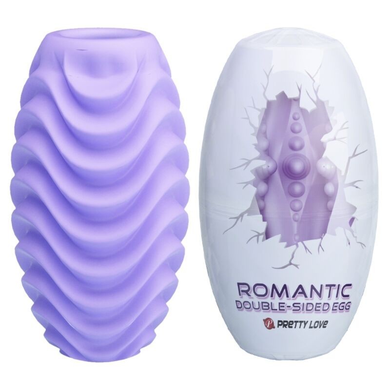 Masturbatore Uovo Lilla A Doppia Faccia - PRETTY LOVE MALE - Masturbatori Mini | erosidea.com