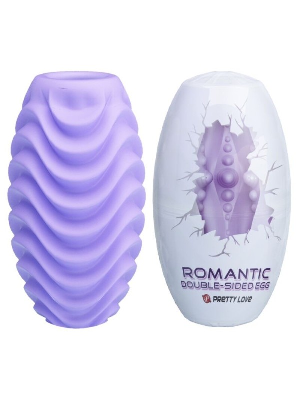 Masturbatore Uovo Lilla A Doppia Faccia - PRETTY LOVE MALE - Masturbatori Mini | erosidea.com