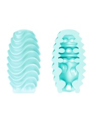 Masturbatore Uovo A Doppia Faccia Turchese - PRETTY LOVE MALE - Masturbatori Mini | erosidea.com