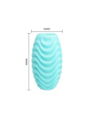 Masturbatore Uovo A Doppia Faccia Turchese - PRETTY LOVE MALE - Masturbatori Mini | erosidea.com