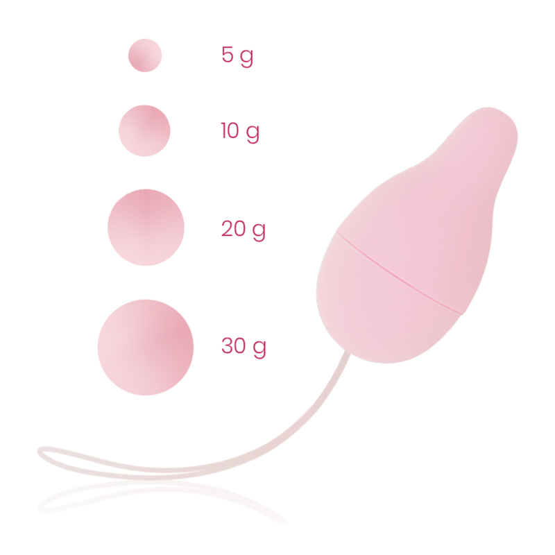 Ohmama - Sistema Di Peso Kegel Per Sviluppatore Del Pavimento Pelvico - OHMAMA SET - Ovetti Palline Sfere | erosidea.com