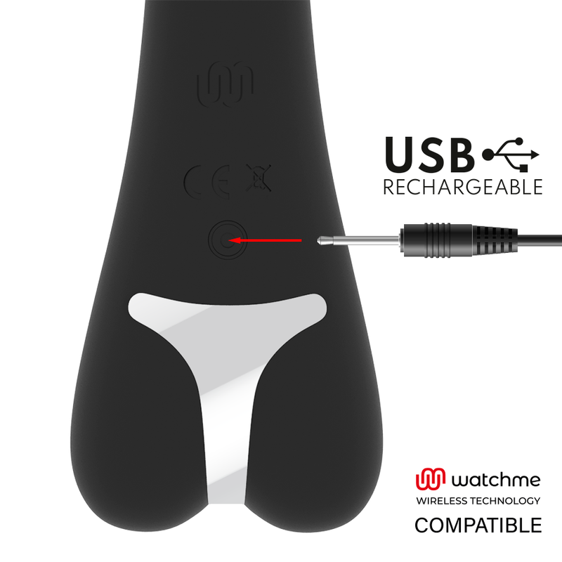 Vibratore Brilly Glam Erik Watchme Compatibile Con Tecnologia Wireless - BRILLY GLAM - Vibratori | erosidea.com