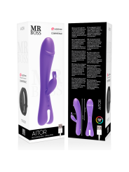 Vibratore Mr Boss Aitor Rabbit Watchme - MR. BOSS - Vibratori Rabbit | erosidea.com