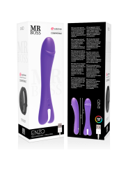 Vibratore Mr Boss Enzo Watchme Compatibile Con Tecnologia Wireless - MR. BOSS - Vibratori | erosidea.com