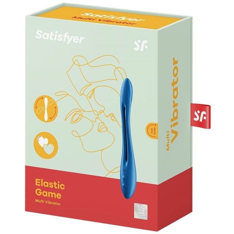 Satisfyer - Gioco Elastico Multi Vibratore Blu - SATISFYER VIBRATOR - Vibratori | erosidea.com