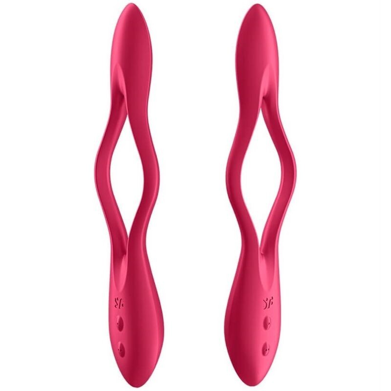 Satisfyer - Multi Vibratore Elastic Joy Rosso - SATISFYER VIBRATOR - Vibratori | erosidea.com