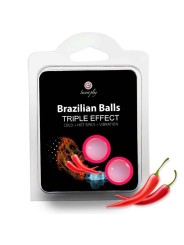 Secretplay - Set 2 Palline Brasiliane Triplo Effetto - SECRETPLAY COSMETIC - Ovetti Palline Sfere | erosidea.com