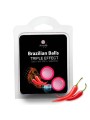 Secretplay - Set 2 Palline Brasiliane Triplo Effetto - SECRETPLAY COSMETIC - Ovetti Palline Sfere | erosidea.com