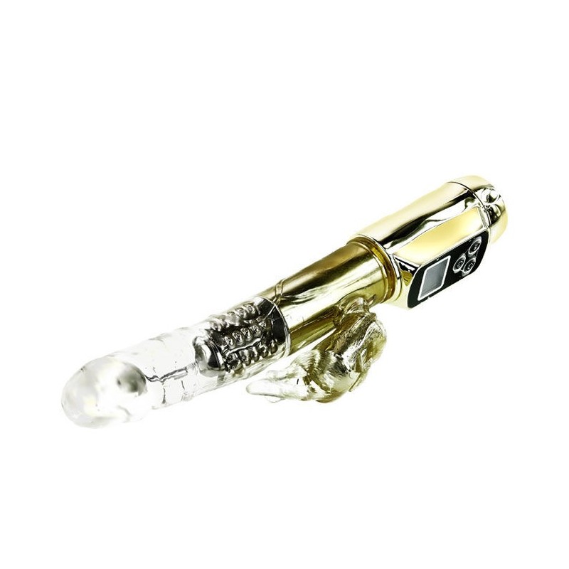 Rabbit Siberia Passion Gold - BAILE ROTATIONS - Vibratori Rabbit | erosidea.com