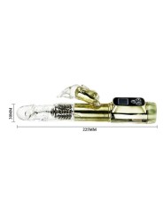 Rabbit Siberia Passion Gold - BAILE ROTATIONS - Vibratori Rabbit | erosidea.com
