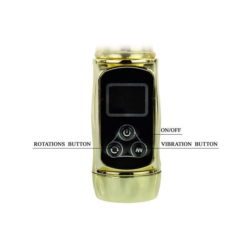 Rabbit Siberia Passion Gold - BAILE ROTATIONS - Vibratori Rabbit | erosidea.com