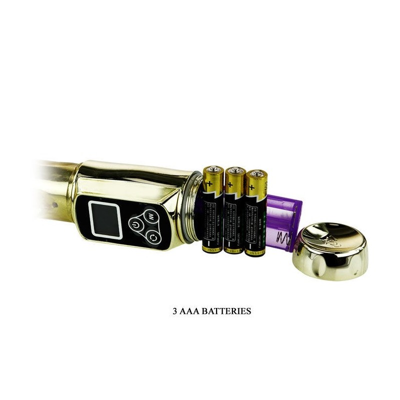 Rabbit Siberia Passion Gold - BAILE ROTATIONS - Vibratori Rabbit | erosidea.com