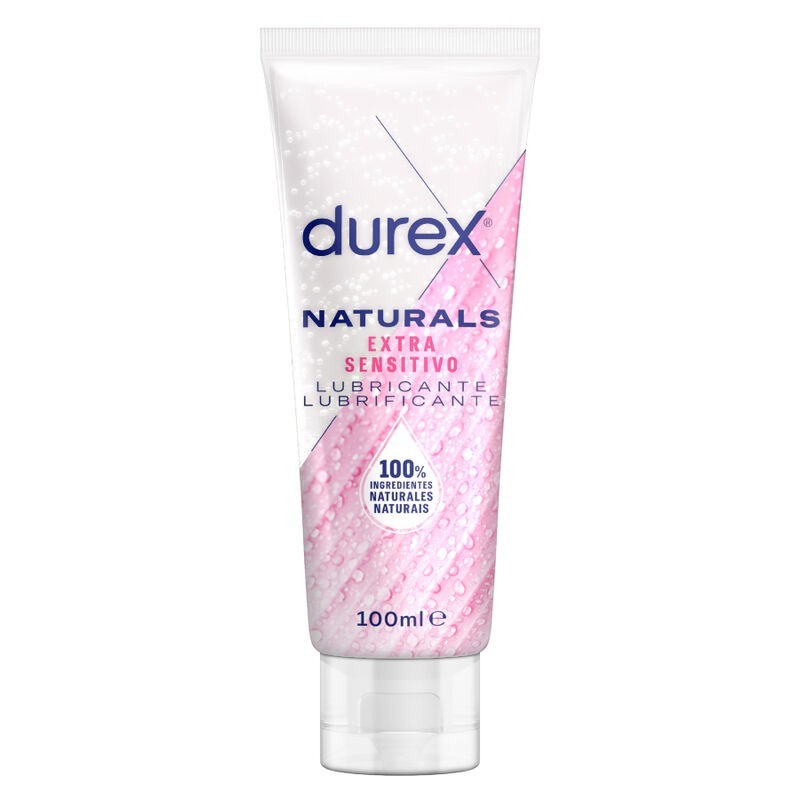 Lubrificante Naturals Extra Sensibile 100 Ml - DUREX LUBES - A Base Silicone | erosidea.com