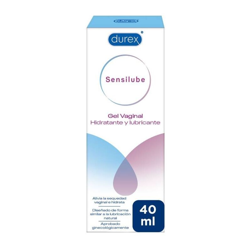 Durex - Sensilube Gel Lubrificante Idratante 40 Ml - DUREX LUBES - A Base Silicone | erosidea.com