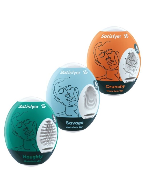 Masturbatore Ovetto Satisfyer Serie Eggcited 1 - SATISFYER EGGS - Masturbatori Mini | erosidea.com