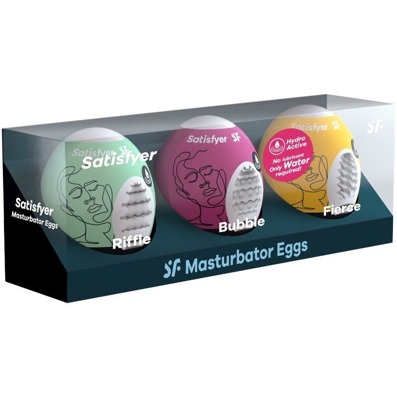 Masturbatore Ovetto Satisfyer Serie Eggcited 2 - SATISFYER EGGS - Masturbatori Mini | erosidea.com