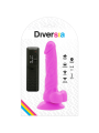 Diversia - Dildo Vibrante Flessibile 18 Cm - Viola - DIVERSIA - Vibratori Classici | erosidea.com