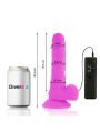 Diversia - Dildo Vibrante Flessibile 205 Cm - Viola - DIVERSIA - Vibratori Classici | erosidea.com