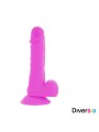 Diversia - Dildo Vibrante Flessibile 205 Cm - Viola - DIVERSIA - Vibratori Classici | erosidea.com