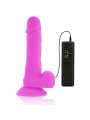 Diversia - Dildo Vibrante Flessibile 205 Cm - Viola - DIVERSIA - Vibratori Classici | erosidea.com