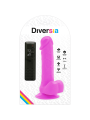 Diversia - Dildo Vibrante Flessibile 205 Cm - Viola - DIVERSIA - Vibratori Classici | erosidea.com
