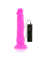 Diversia - Dildo Vibrante Flessibile 21 Cm - Viola - DIVERSIA - Vibratori Classici | erosidea.com