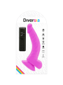 Diversia - Dildo Vibrante Flessibile 215 Cm - Viola - DIVERSIA - Vibratori Classici | erosidea.com
