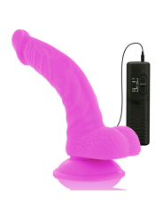 Diversia - Dildo Vibrante Flessibile 215 Cm - Viola - DIVERSIA - Vibratori Classici | erosidea.com