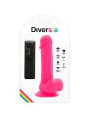 Diversia - Dildo Vibrante Flessibile 205 Cm - Rosa - DIVERSIA - Vibratori Classici | erosidea.com
