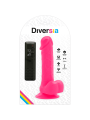 Diversia - Dildo Vibrante Flessibile 205 Cm - Rosa - DIVERSIA - Vibratori Classici | erosidea.com