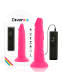 Diversia - Dildo Flessibile Con Vibrazione 23 Cm - Rosa - DIVERSIA - Vibratori Classici | erosidea.com