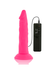 Diversia - Dildo Flessibile Con Vibrazione 23 Cm - Rosa - DIVERSIA - Vibratori Classici | erosidea.com