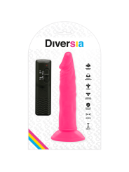 Diversia - Dildo Flessibile Con Vibrazione 23 Cm - Rosa - DIVERSIA - Vibratori Classici | erosidea.com