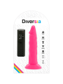 Diversia - Dildo Flessibile Con Vibrazione 23 Cm - Rosa - DIVERSIA - Vibratori Classici | erosidea.com