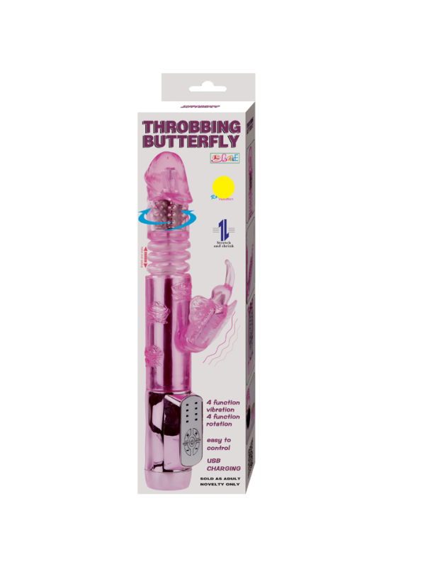 Us Rabbit Farfalla Pulsante - BAILE ROTATIONS - Vibratori Rabbit | erosidea.com